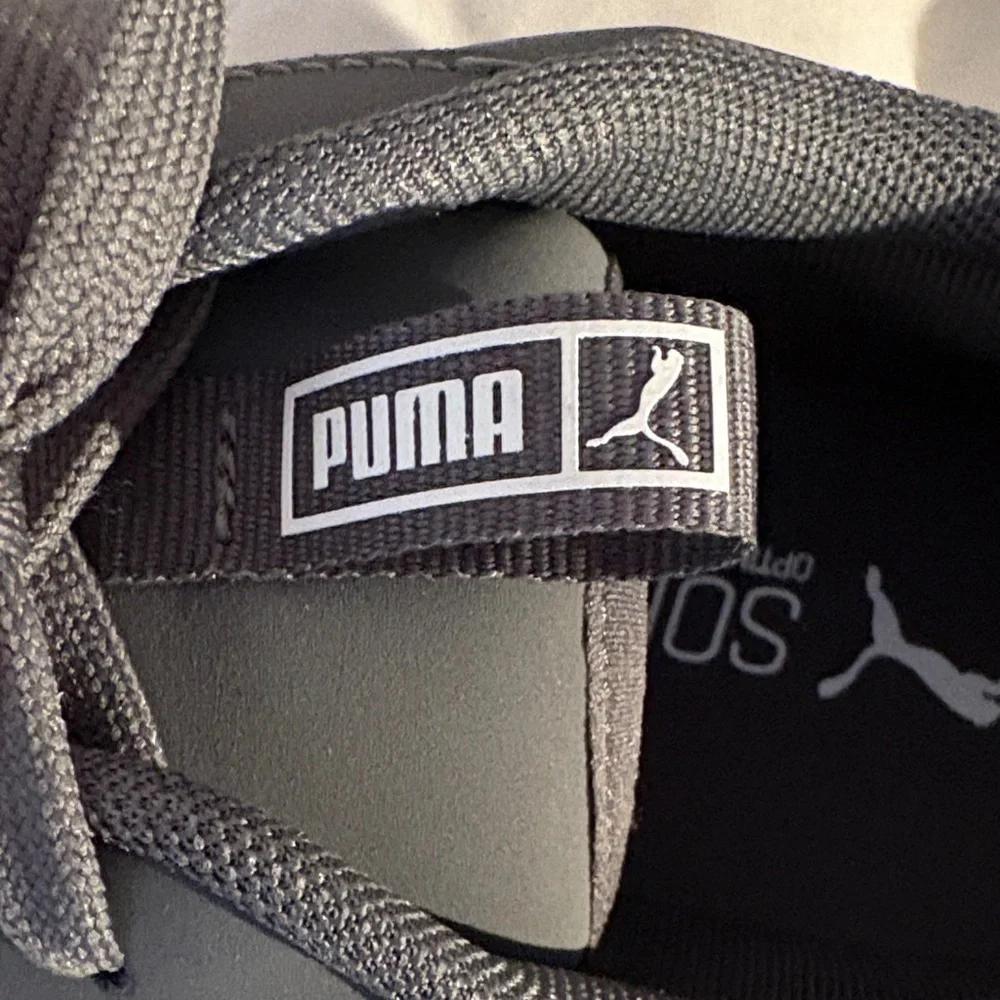 Puma Men’s Skate Sneakers Low Gravity Athletic Training Shoe Gray - Picture 2 of 7